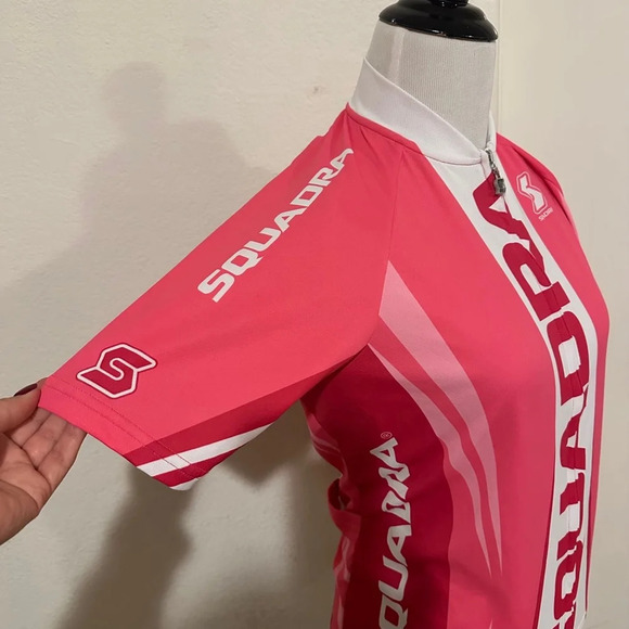 Squadra Pink Short Sleeve Cycling Jersey Women’s Medium 🔥 - Picture 6 of 9